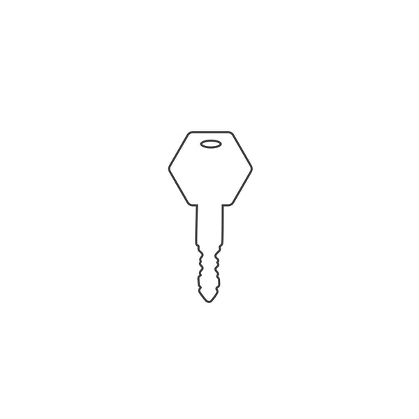 OUXI E-bike Sleutelconfiguratie